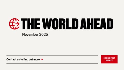 il video ufficiale della rivista The Economist per la 40ma edizione di The World Ahead 2026 in uscita a novembre 2025 come tutti gli anni da sempre a novembre in cui anticipa la futura crisi economica mondiale