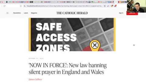 INSANE NEW SPEECH LAWS! - The UK Has Fallen! - Prison Time For Music! - Arrested For Praying