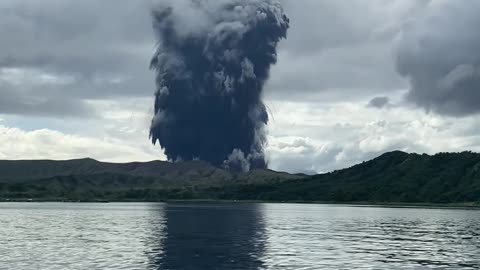 Taal Volcano Eruption October 2025