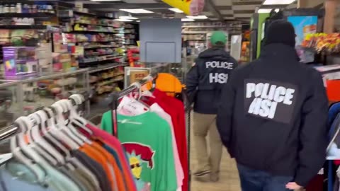 DHS agents asking store worker about nearby fraudulent daycare in Minneapolis