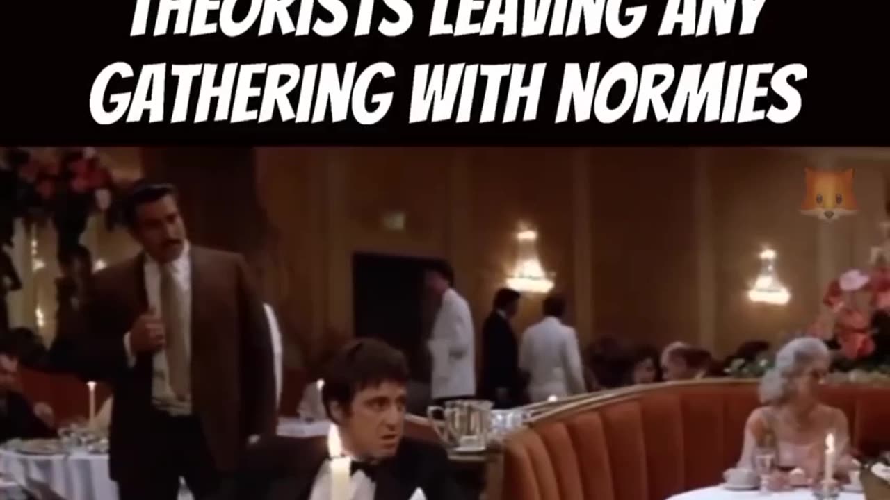 POV - Conspiracy Theorists Leaving any Gathering with Normies