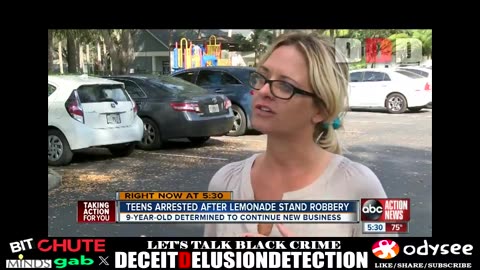 Black robs White children