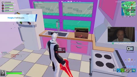 🔴 #Live [GR/CY/EN/BG] 🎮:Fortnite dike mu!! | Follow @ social: @DJCokeOfficial | !addme !social |