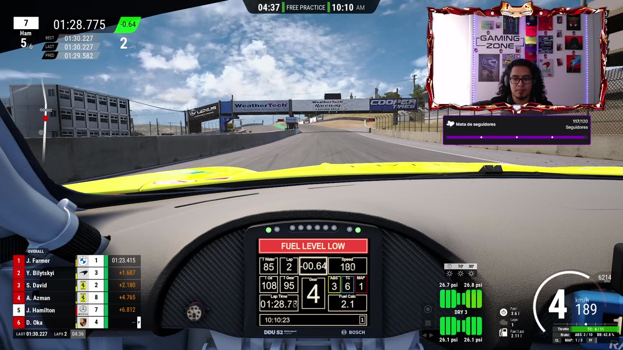 💥🏆| S3 W3 MOZA Challenge 🐍 Laguna Seca 🐍 #MambaTime #SimracingGP 🐍 #StaySchemin’ | [ESP/ENG]💥🔝