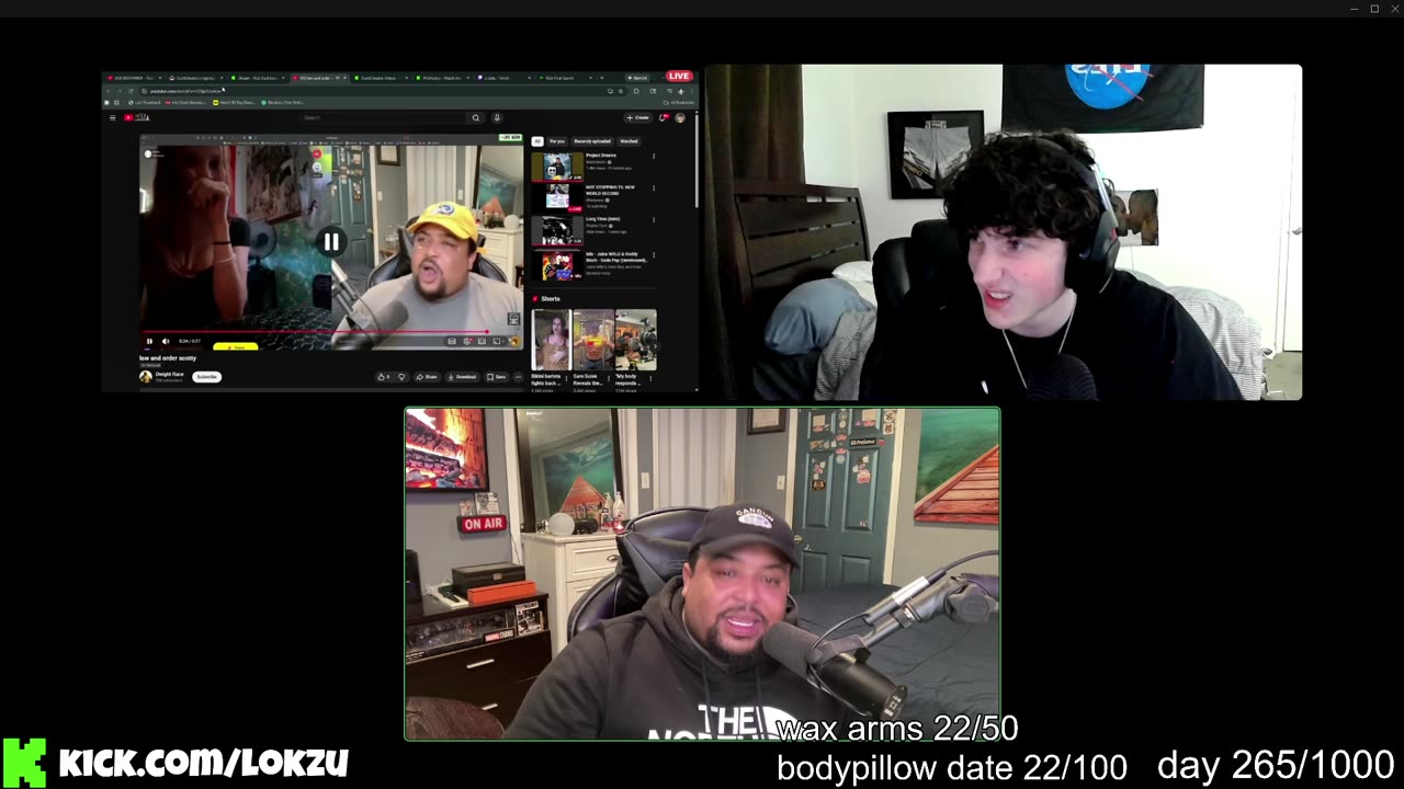 Kick Streamer Lokzu Kicking Confirmed Pedophile ScottCheetos Back In Kick VOD 11-21-2025