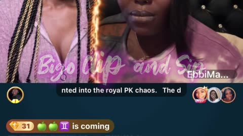 Liyah n Ebbimay talking about TomiKay n Shakie 12/27/25 #bigoclipandsip