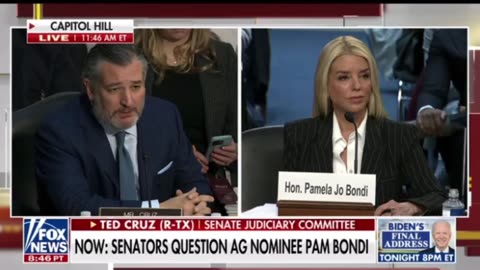 Ted Cruz | Pam Bondi Hearing
