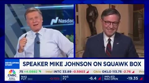 Joe Kernen Scolds Co-Host Andrew Ross Sorkin Over Comey Question Tense, On-Air Moment