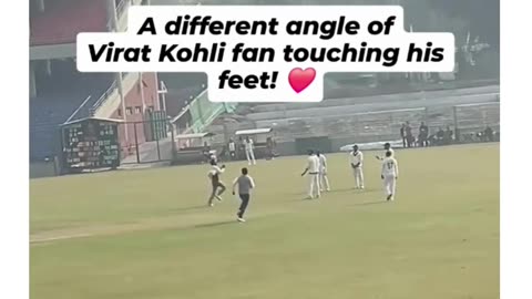 Boundaries are for the field, not for the love fans have for Virat Kohli❤️🙌