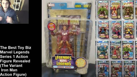Outtake #220 Of Best Toy Biz Marvel Legends Series 1 Action Figure Revealed (Gold Iron Man Figure)