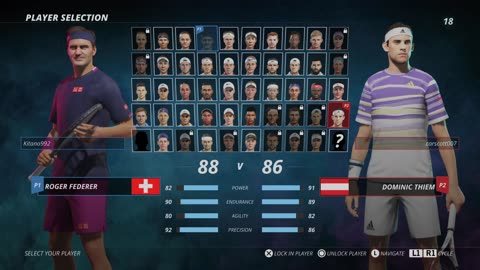 Top Spin 4 Online #12 Federer VS Nadal