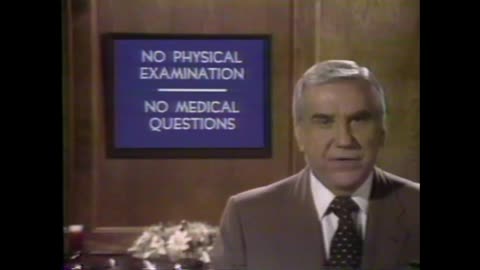 June 3, 1982 - Ed McMahon Insurance Commercial