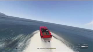 GTA 5 - Rick Grimes First Pink Diamond With Dreams by Van Halen on Cayo Perico Finale - Grand Theft Auto V