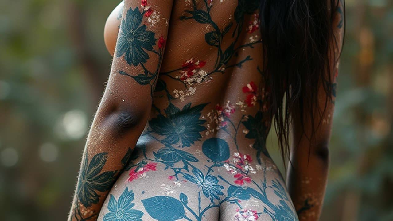 Body Paint Reveal Women Expressing Their True Selves