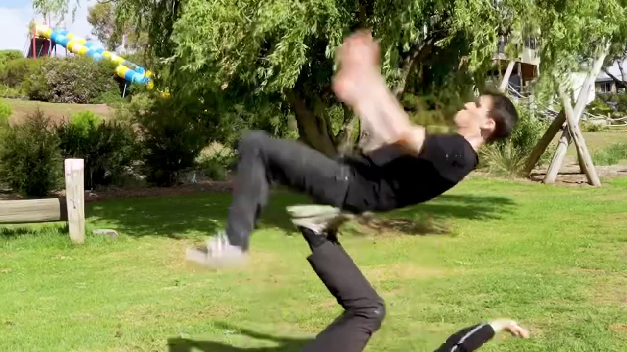 We try it 😂 (Acro Challenge‼️)