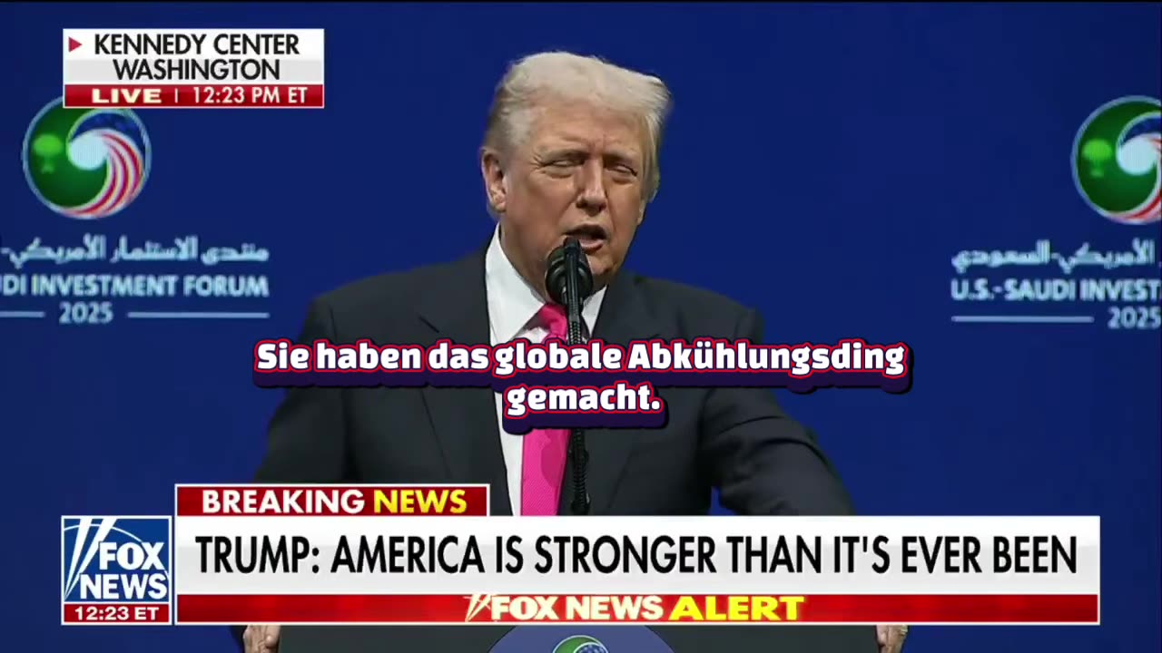 BREAKING: President Trump AGAIN REVEALS the scam about "climate change"...