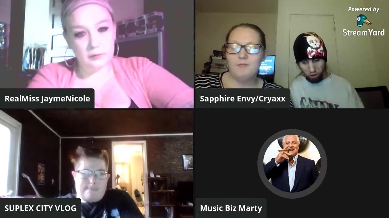2019-12-14 Cyrax and Heather on Jayme Nicole's Stream (The Foiled Child Heist)