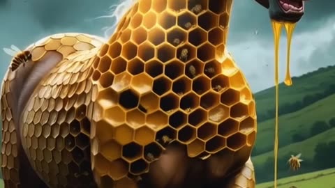 Horse Attacked by Honeycomb | Shocking Real Animal Reaction