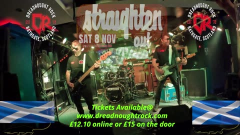 Straighten Out - DreadnoughtRock - Bathgate - Thrown Away - Advert