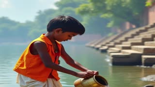 महादेव की जटाओं से बहता गंगा जल