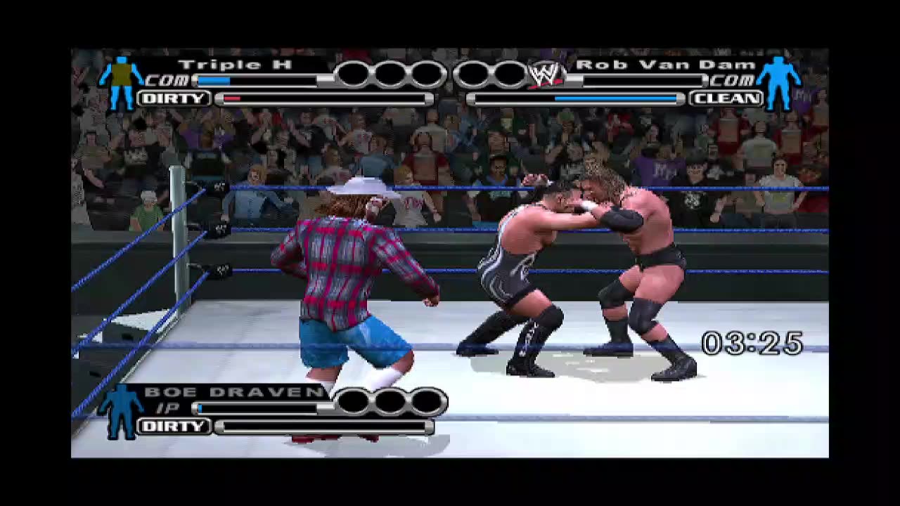SDvsRw WWF PS2