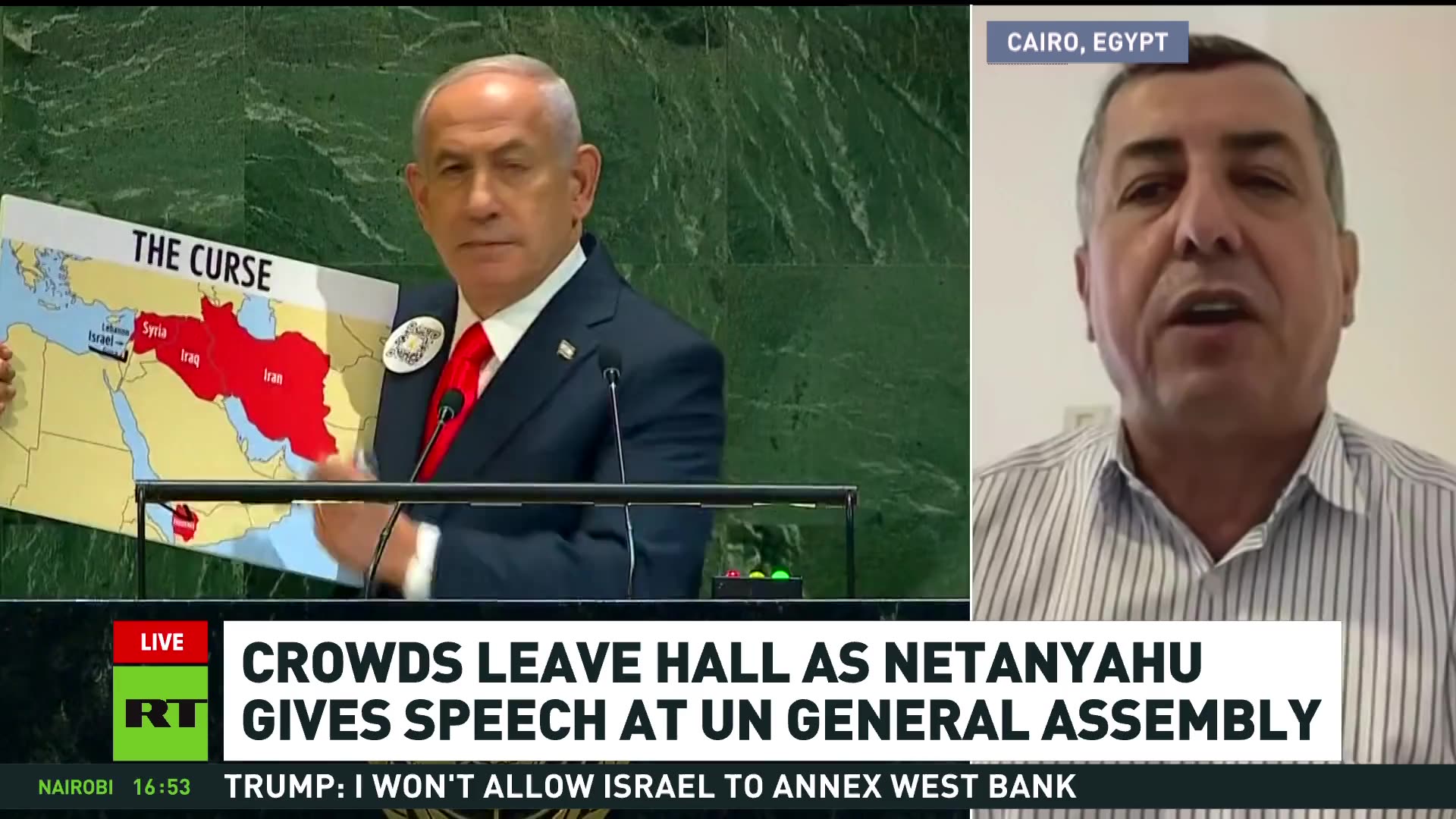 Why UN delegates walked out on Netanyahu — Prof. Mkhaimer Abusada