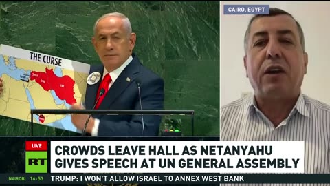 Why UN delegates walked out on Netanyahu — Prof. Mkhaimer Abusada 