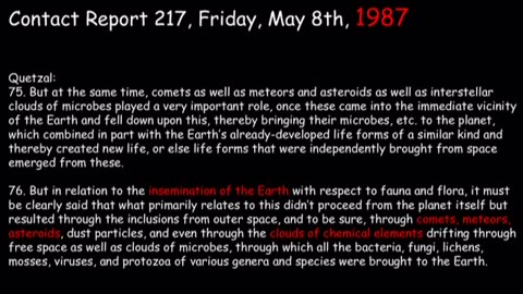 2011 Corroborated Prophecies Predictions - Billy Meier UFO Case