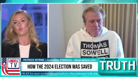 Patrick Byrne "HOW THE 2024 ELECTION WAS SAVED" -Segment 2