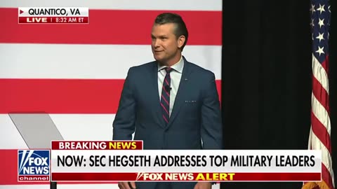 Pete Hegseth Calls Out Fat Generals