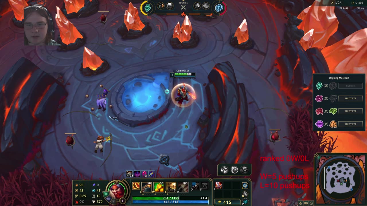 league of legends ranked. - #rumbletakeover.