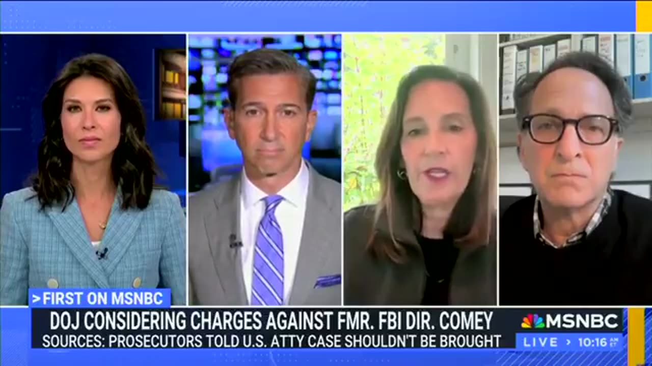 CRAZY TOWN: MSNBC is MELTING DOWN over possible James Comey indictment