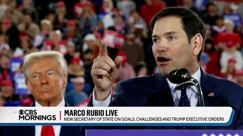 Marco Rubio Discusses Secretary of State Confirmation and Goals for President Trump’s Second Term