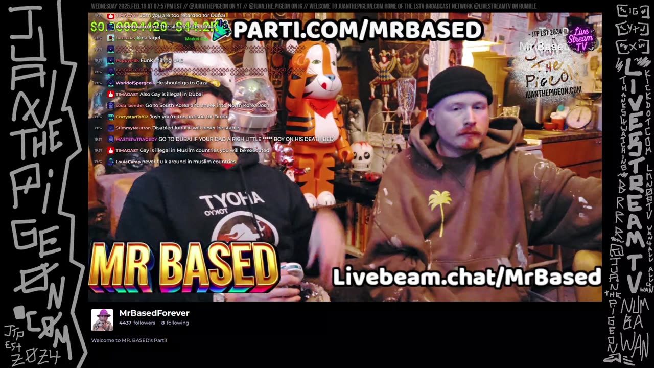 MR BASED AND WORLDOFTSHIRTS LIVE STREAM [Feb.19.2025]