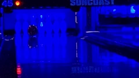 Bowling at Suncoast Hotel & Casino in Las Vegas, NV, 10/3/25, score; 210
