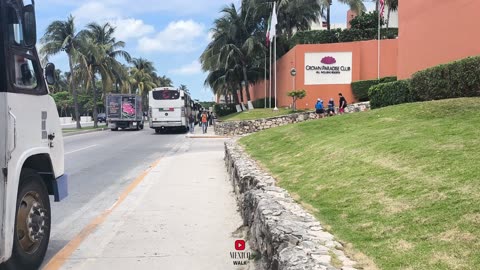 Hotel Zone - Cancun - Quintana Roo - 4k - Walking tour - Part 2