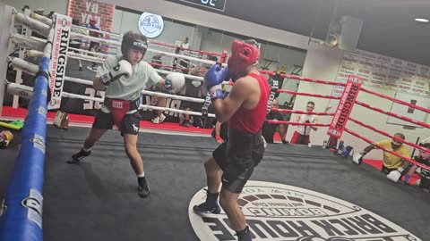 Joey sparring Mark 10/1/25