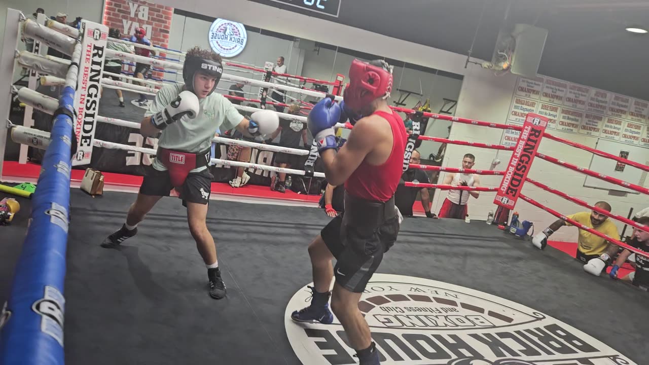 Joey sparring Mark 10/1/25