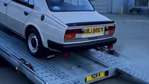 Rare Skoda Unload! Click to Watch! Open Car Shipping🚗🔥
