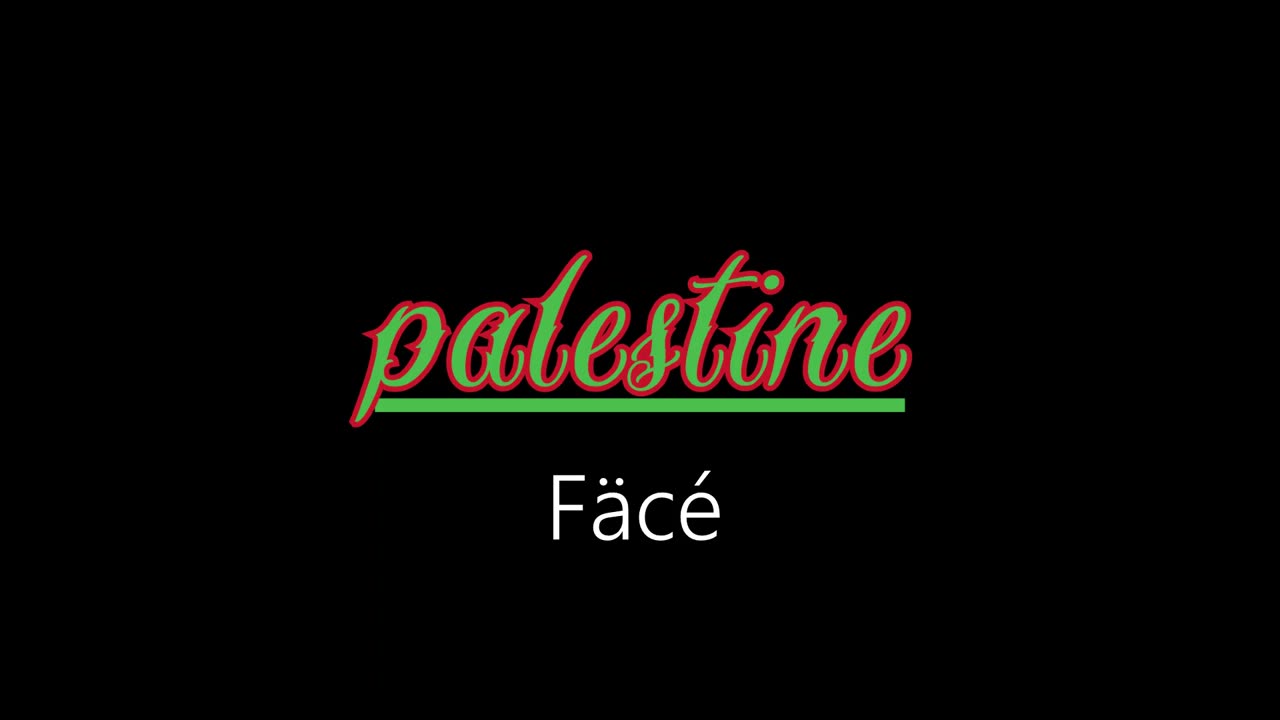 Palestine ¦ Fäcé (officiäl audió)