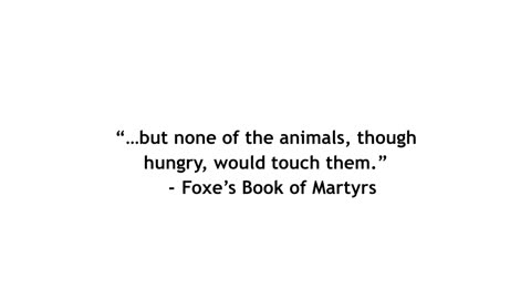 Foxe’s Book of Martys: Account of the Tenth General Persecution Under the Roman Emperors a.