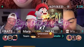 Lady Red tells Moet Flocko is back friends with Hope 12/21/25 #bigoclipandsip