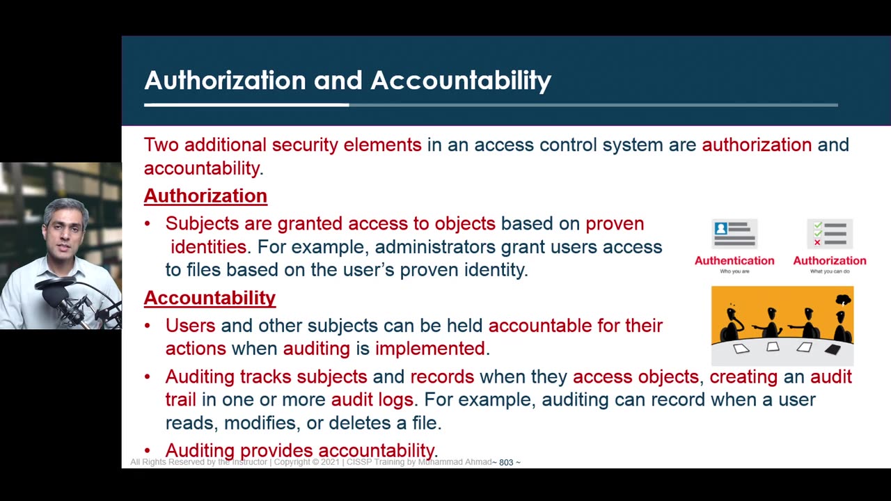 149 - Domain 5 - 52 Authorization and Accountability