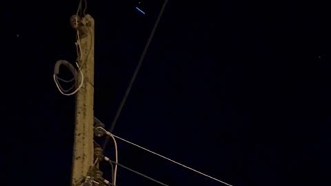 Telecommunications Satellites Over Interior of Sao Paulo