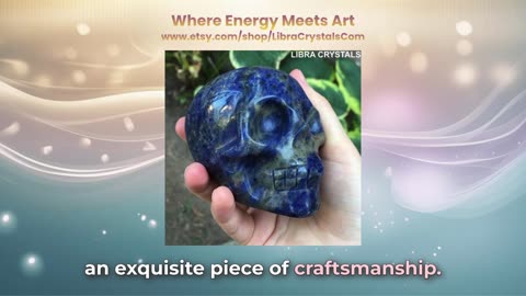 Indigo Sodalite Crystal Skull – Insight, Clarity & Inner Truth Awakening