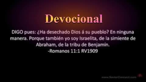 " “Un remanente sostenido por la gracia”"_ Romanos 11: 1 _10_Devocional.
