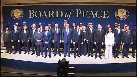 Trump Blasts Guns and Roses At Board Of Peace Meeting