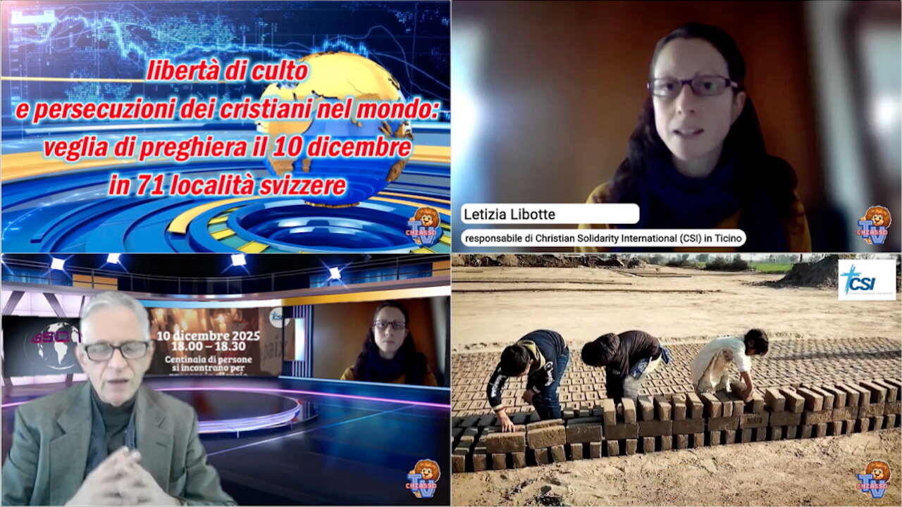 Veglia di solidarietà in 71 località svizzere per i perseguitati a causa della fede