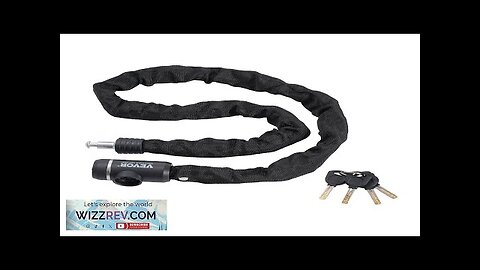 VEVOR Bike Chain Lock 3.94FT Heavy Duty Bike Lock Anti-Theft Bicycle Chain Review