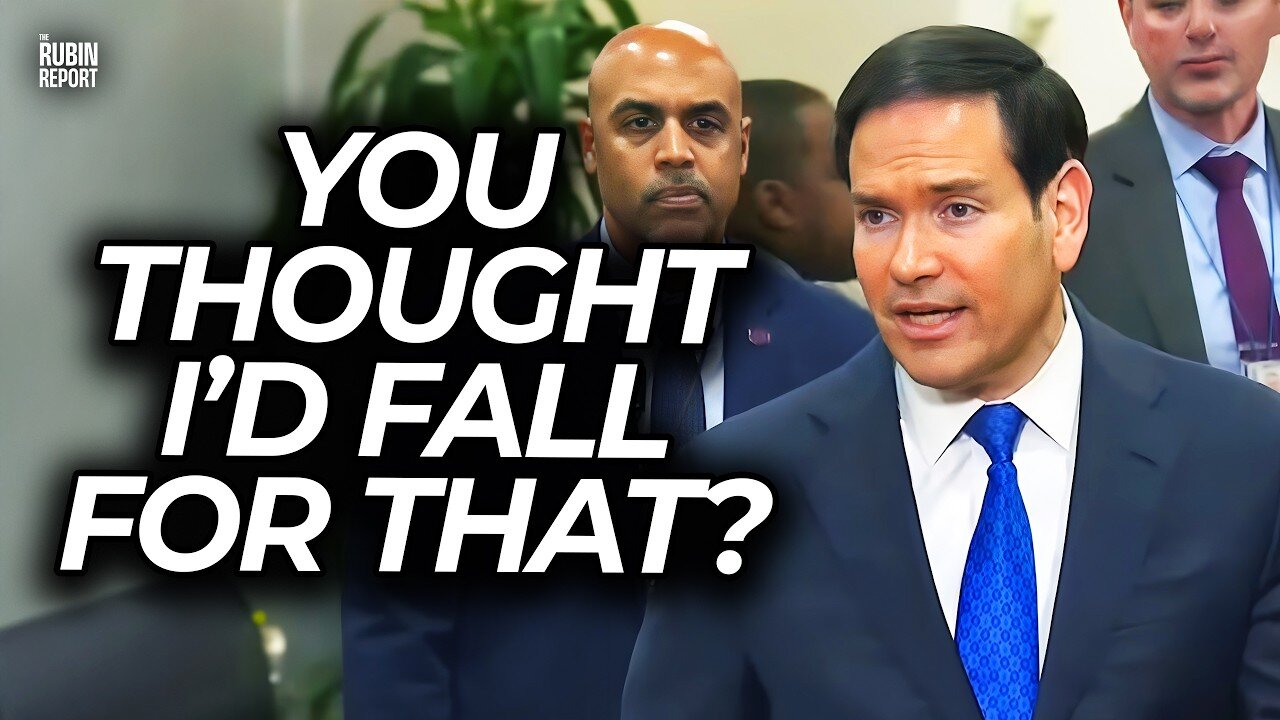 Reporter Shocked as Rubio Makes Him Regret Asking This Question